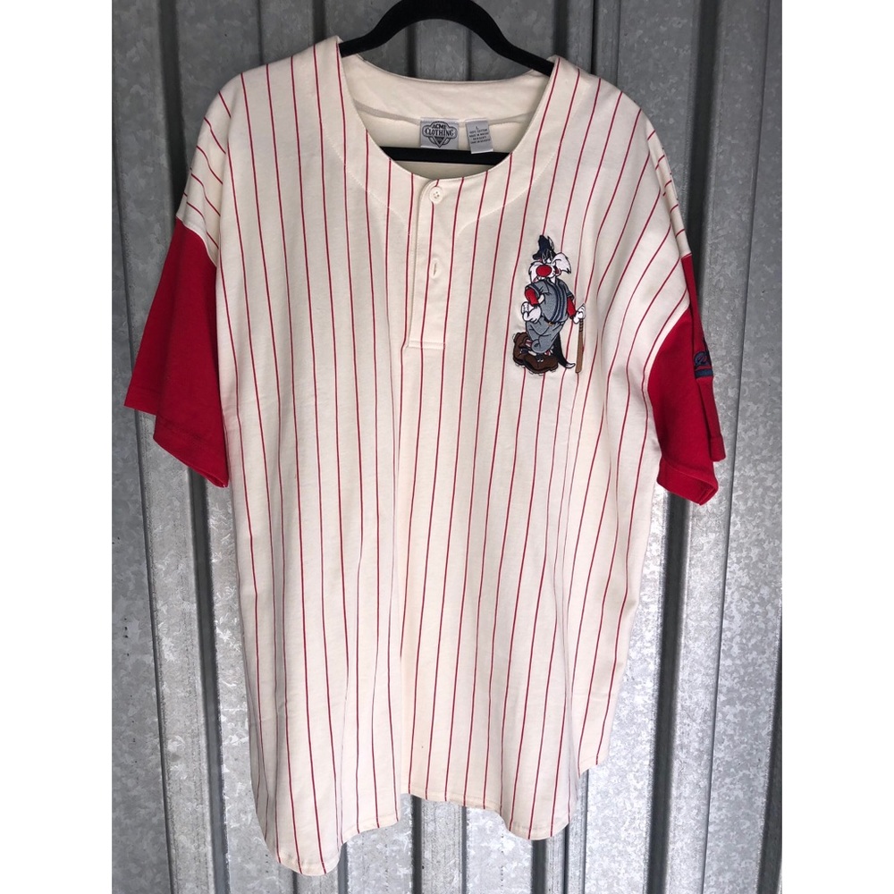 Acme Clothing Sylvester Baseball Jersey Sz L